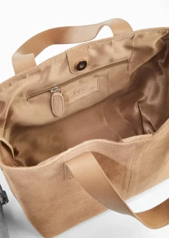 bonprix Sac à main en cuir velours|Femme Sacs