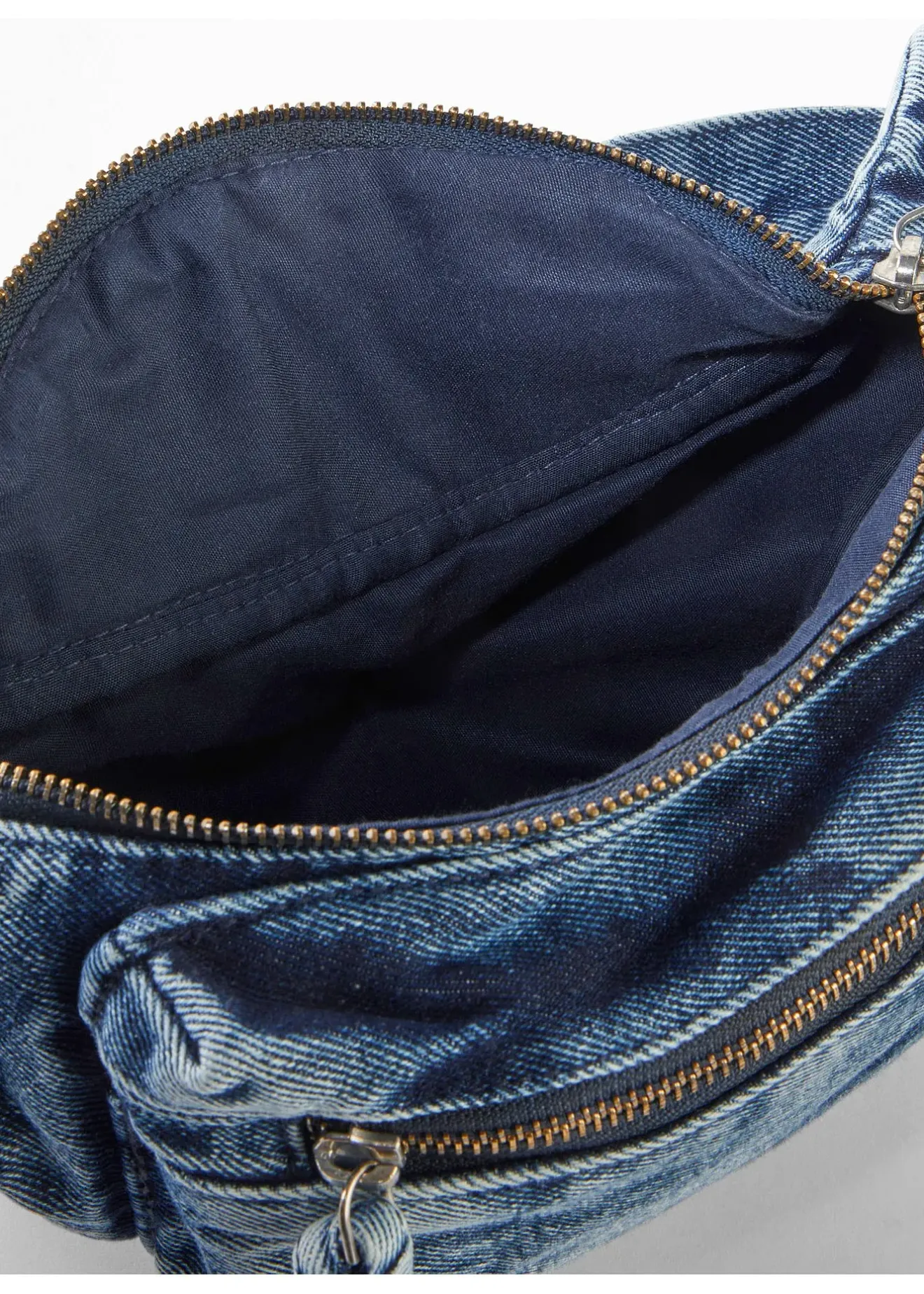 Femme bonprix Sacs|Sac banane en denim