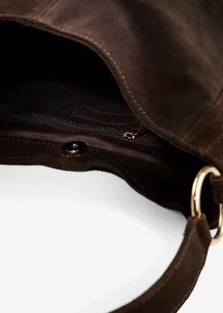 bonprix Sac en cuir velours avec sangle décorative|Femme Sacs