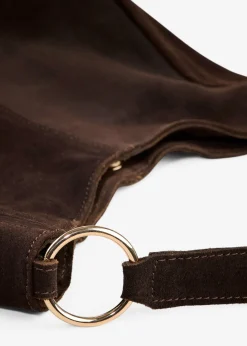 bonprix Sac en cuir velours avec sangle décorative|Femme Sacs