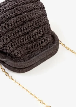 Femme bonprix Sacs|Sac en paille à bandoulière