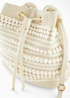 Femme bonprix Sacs|Sac seau texturé