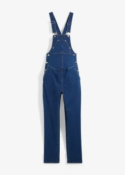 bonprix Salopette de grossesse à largeur ajustable, jambes droites|Femme Femme Enceinte