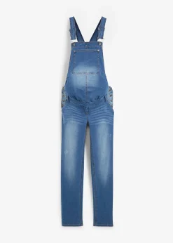 Femme bonprix Femme Enceinte|Salopette de grossesse, jambe droite