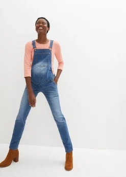 Femme bonprix Femme Enceinte|Salopette de grossesse, jambe droite