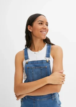 Femme bonprix Jeans|Salopette en jean boyfriend