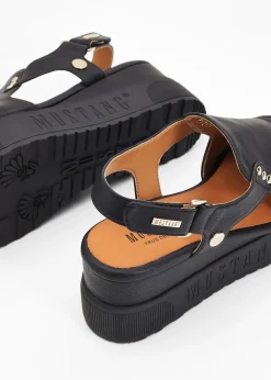 Femme Mustang Marques|Chaussures D'Été|Sandales à plateforme
