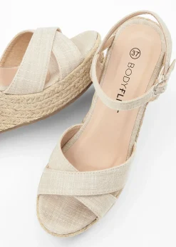 Femme bonprix Talons Hauts|Chaussures D'Été|Sandales compensées