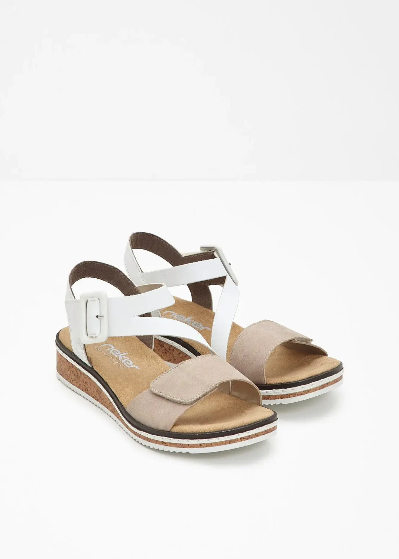 Rieker Sandales à première rembourrée|Femme Marques|Chaussures Confort