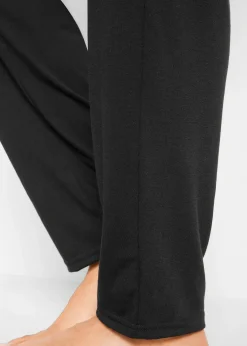 Femme bonprix Homewear|Pantalons|Sarouel en viscose mélangée
