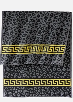 bonprix Serviette de toilette à motif léopard| Salle De Bain·Serviettes De Toilette|Serviettes De Toilette