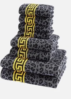 bonprix Serviette de toilette à motif léopard| Salle De Bain·Serviettes De Toilette|Serviettes De Toilette