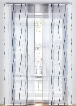 bonprix Set de 2 panneaux coulissants (uni et imprimé)| Panneaux Coulissants