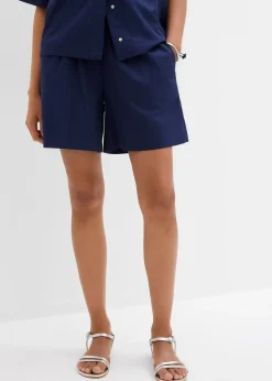 Femme bonprix Deux Pièces & Ensembles|Shorts|Short 100% coton avec taille élastiquée