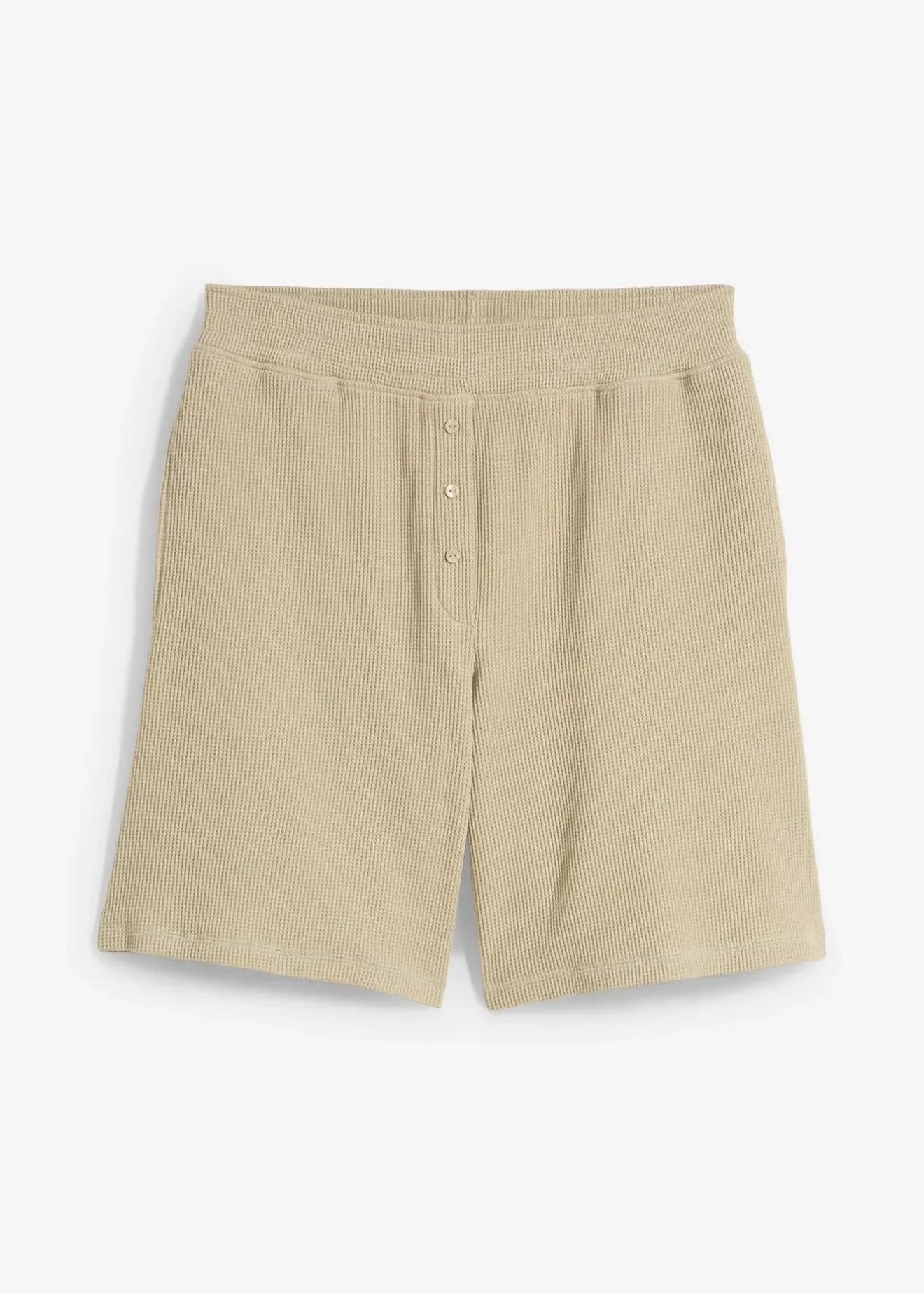 bonprix Short 100% coton avec taille élastiquée|Femme Deux Pièces & Ensembles|Shorts