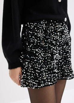 bonprix Short à sequins|Femme Shorts|Pantalons