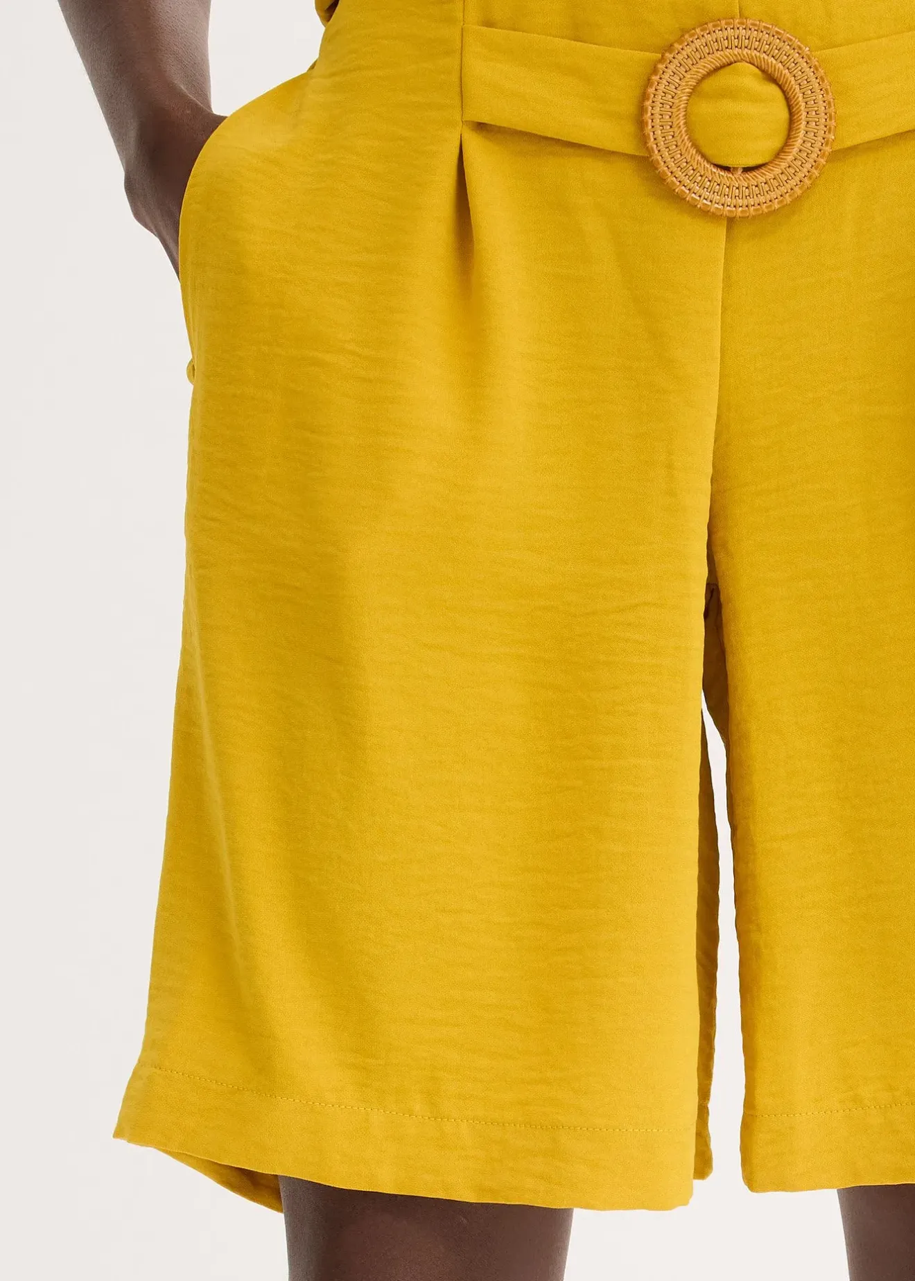 Femme bonprix Shorts|Pantalons|Short à taille élastiquée