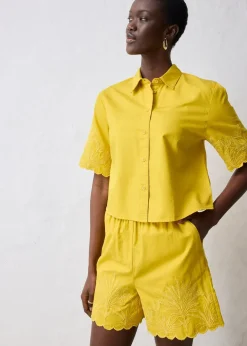 Femme bonprix Premium|Shorts|Short avec soie