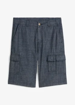 bonprix Short cargo long en chambray, Regular|Enfant Vêtements Enfant|Garçons 9-16 Ans·Shorts
