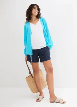 Femme bonprix Femme Enceinte|Short de grossesse en gaze 100% coton