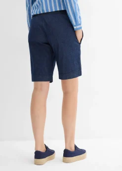 bonprix Short de grossesse léger en denim extensible|Femme Femme Enceinte