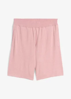 Femme bonprix Deux Pièces & Ensembles|Shorts|Short en fine maille avec taille élastiquée