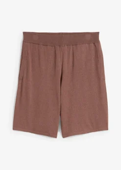 Femme bonprix Deux Pièces & Ensembles|Shorts|Short en fine maille avec taille élastiquée