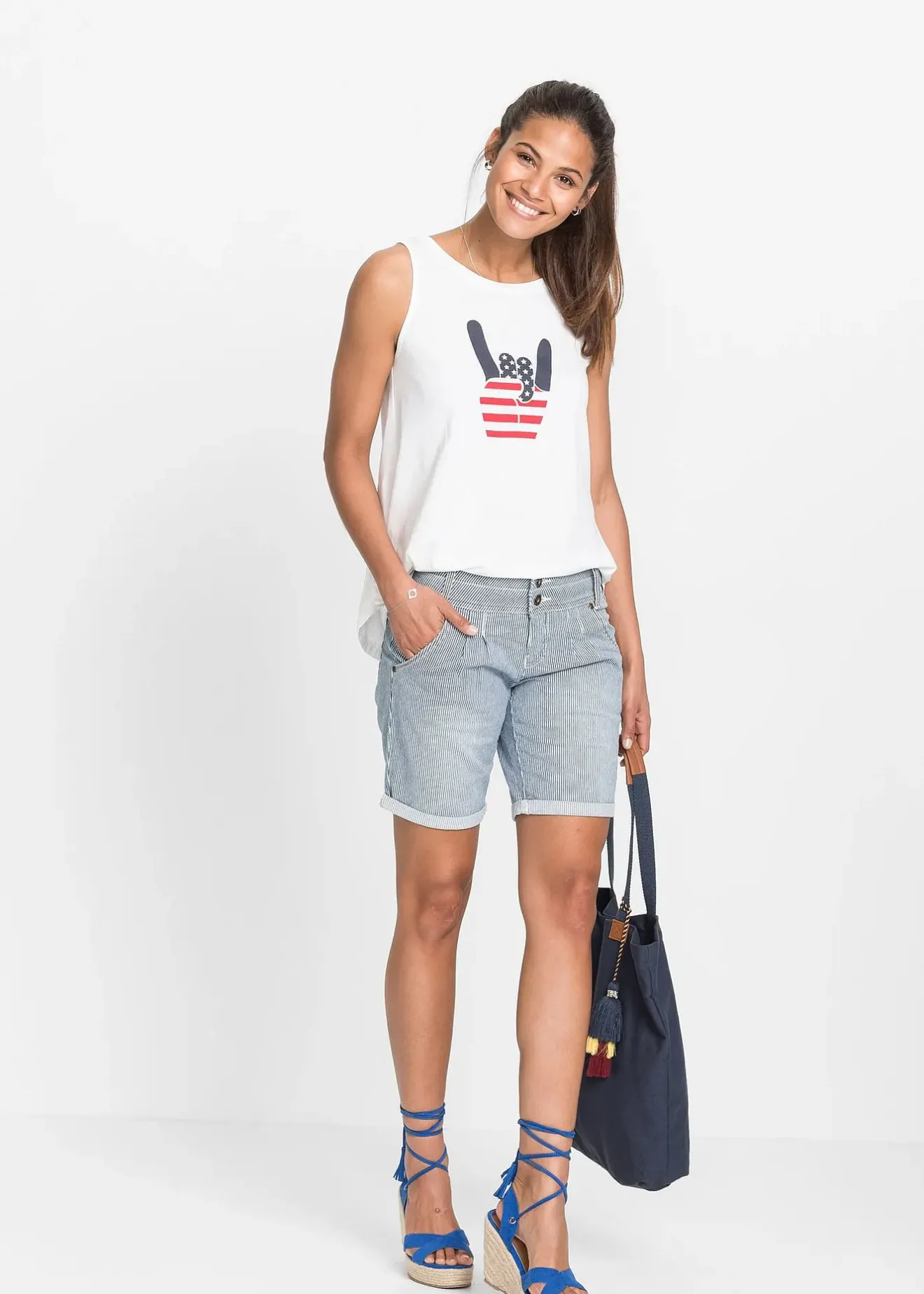 Femme bonprix Shorts|Jeans|Short en jean