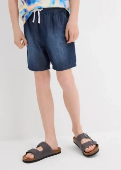 bonprix Short en jean 100% coton, taille élastiquée, regular|Enfant Vêtements Enfant|Garçons 9-16 Ans·Shorts