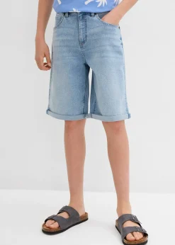 bonprix Short en jean extensible, loose|Enfant Vêtements Enfant|Garçons 9-16 Ans·Shorts