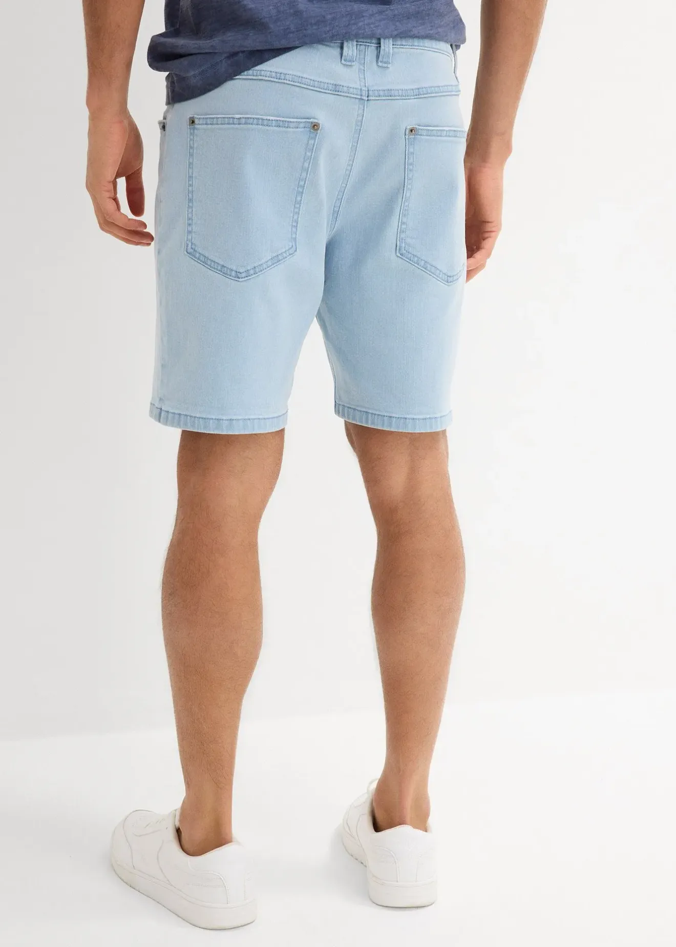 Homme bonprix Shorts|Jeans|Short en jean extensible, loose