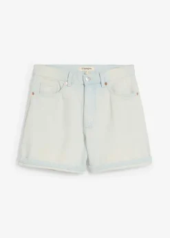 bonprix Short en jean taille haute, peu extensible|Femme Shorts|Jeans