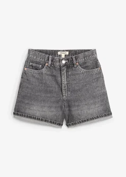 Femme bonprix Shorts|Jeans|Short en jean taille haute, peu extensible
