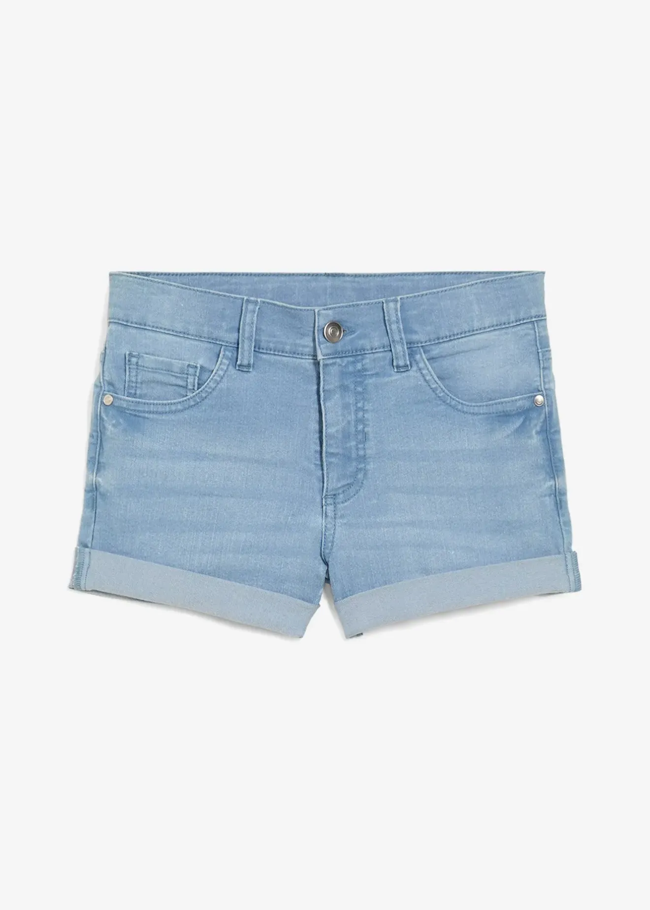 Enfant bonprix Vêtements Enfant|Filles 9-16 Ans·Shorts|Short en jean, taille mi-haute