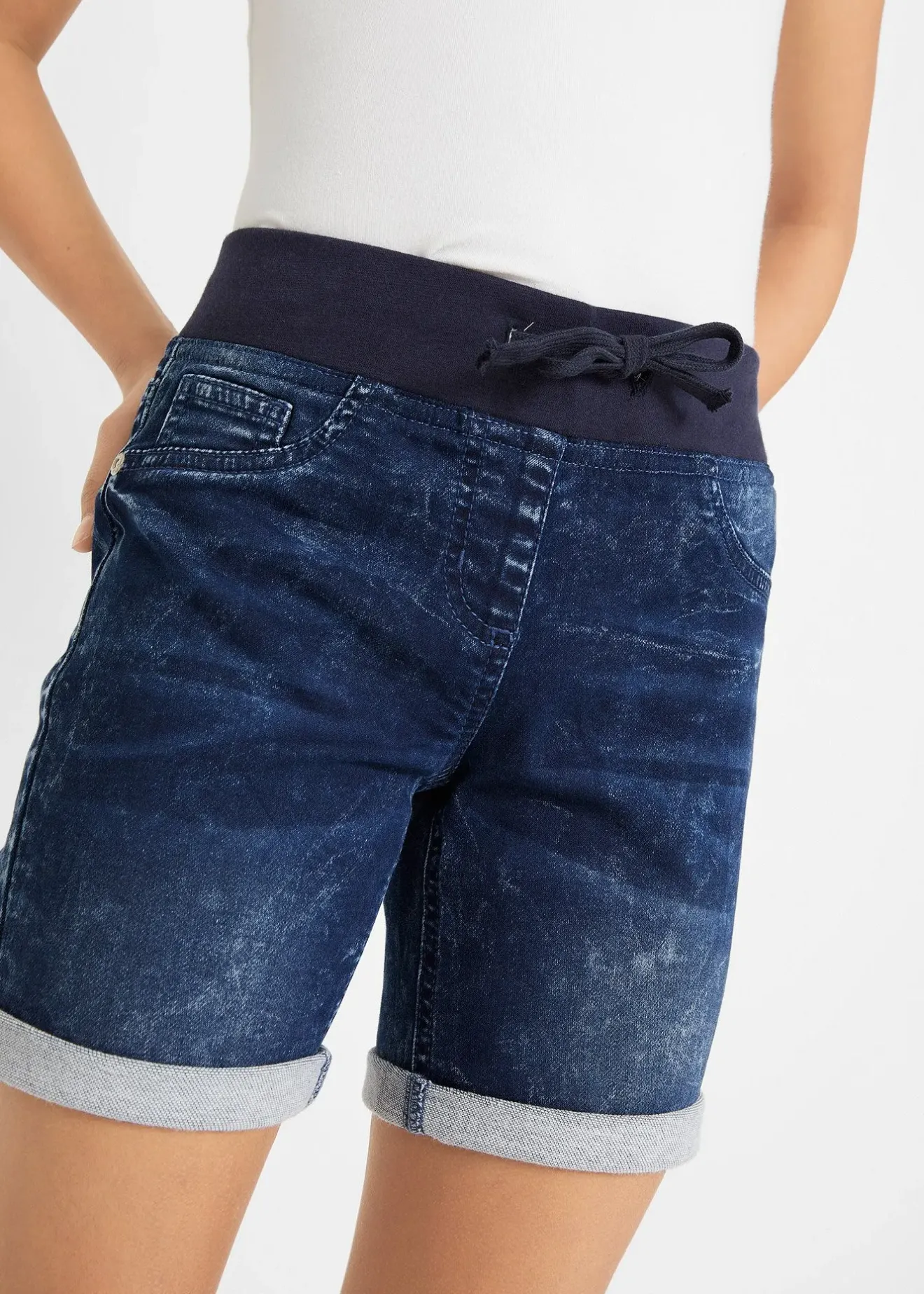 bonprix Short en jean taille mi-haute|Enfant Vêtements Enfant|Filles 9-16 Ans·Shorts