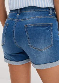 Femme bonprix Shorts|Jeans|Short en jean taille mi-haute