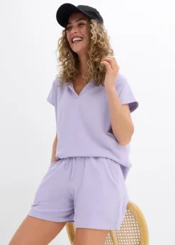 Femme bonprix Shorts|Sweats|Short en molleton 100% coton