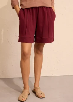 bonprix Short en molleton de coton mélangé|Femme Shorts|Sweats