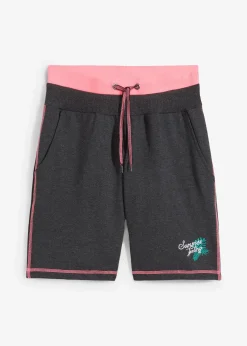 bonprix Short en molleton de coton mélangé|Femme Vêtements De Plage|Maillots Séparables