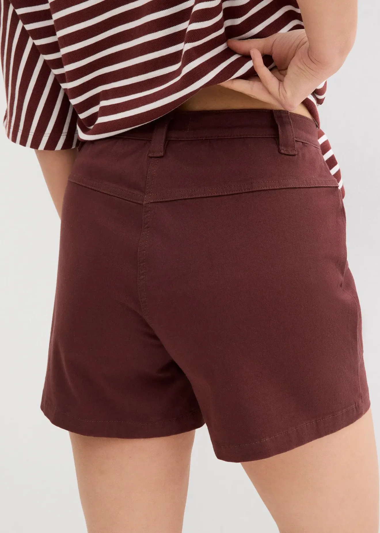 bonprix Short en twill|Femme Shorts|Pantalons