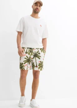 Homme bonprix Mode Plage|Shorts|Short en viscose à taille élastiquée, loose