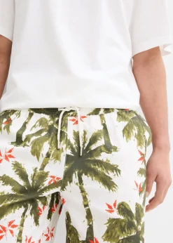 Homme bonprix Mode Plage|Shorts|Short en viscose à taille élastiquée, loose