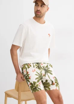 Homme bonprix Mode Plage|Shorts|Short en viscose à taille élastiquée, loose