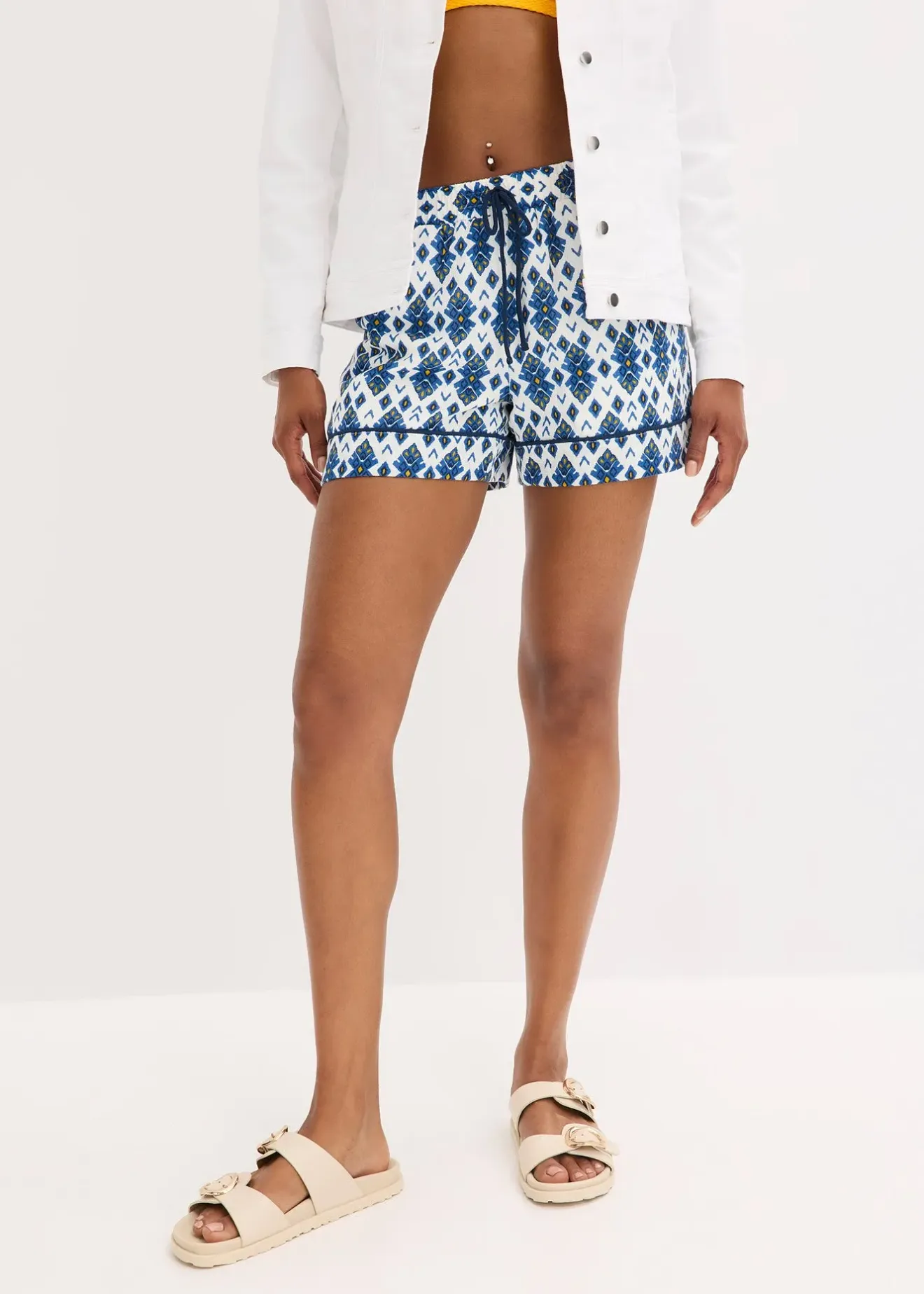 Femme bonprix Deux Pièces & Ensembles|Shorts|Short jogger