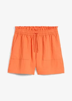 Femme bonprix Shorts|Pantalons|Short paper bag fluide en Lyocell mélangé