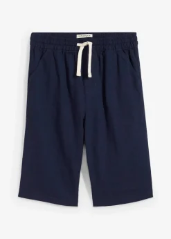 Enfant bonprix Vêtements Enfant|Garçons 9-16 Ans·Shorts|Short Regular à taille élastiquée en lin mélangé léger