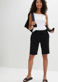 Femme bonprix Shorts|Basiques|Short sweat avec poches