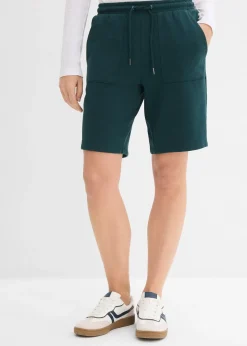 bonprix Short sweat avec poches|Femme Shorts|Basiques