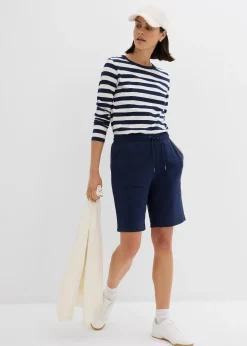 bonprix Short sweat avec poches|Femme Shorts|Basiques