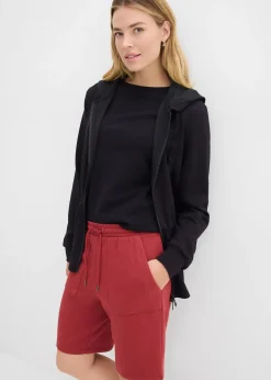 Femme bonprix Shorts|Basiques|Short sweat avec poches